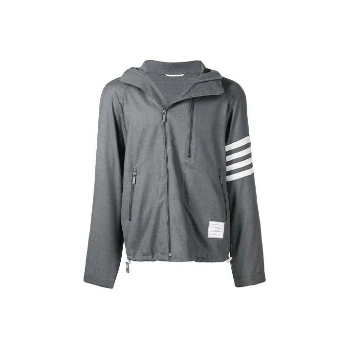 THOM BROWNE Double zip Raglan Jacket-0