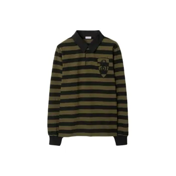 Burberry FW24 Polo Shirt Men's Olive