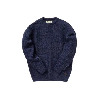 BARBOUR Logo Patch Crewneck Jumper