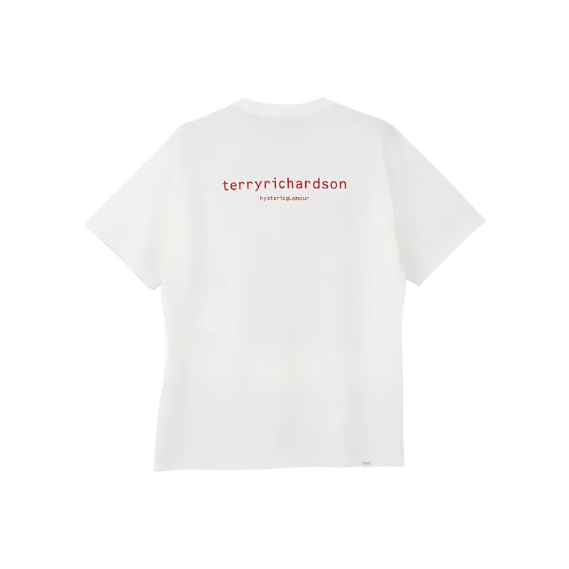 HYSTERIC GLAMOUR x Terry Richardson T Shirt Unisex White-1