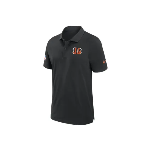 Nike Cincinnati Bengals Sideline Men's Nike Dri FIT Nfl Polo