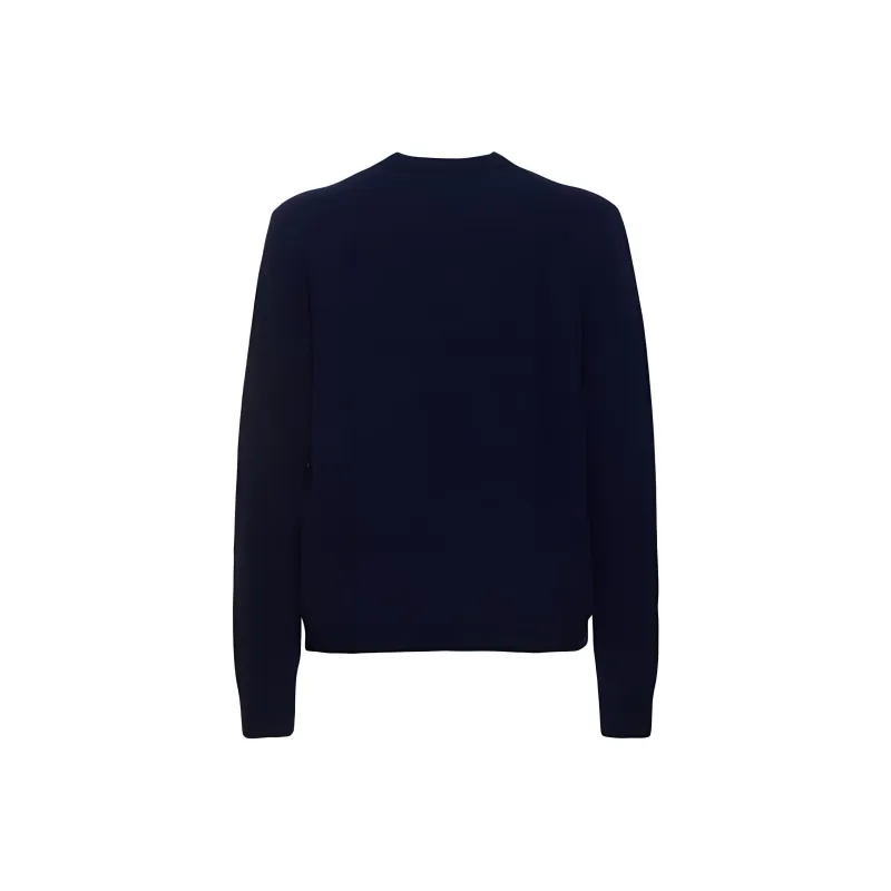 FILA FW24 Sweater Men's Dark Marine Blue-1