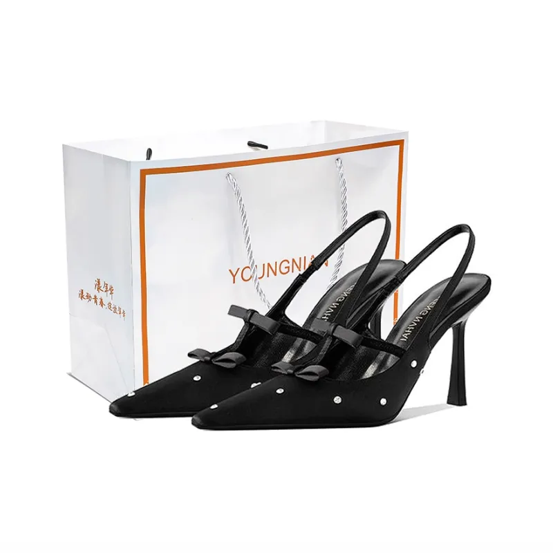Yang Nianhua Slim Heel High Heels Women's-4