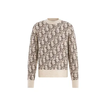 DIOR Monogrammed Intarsia Sweater