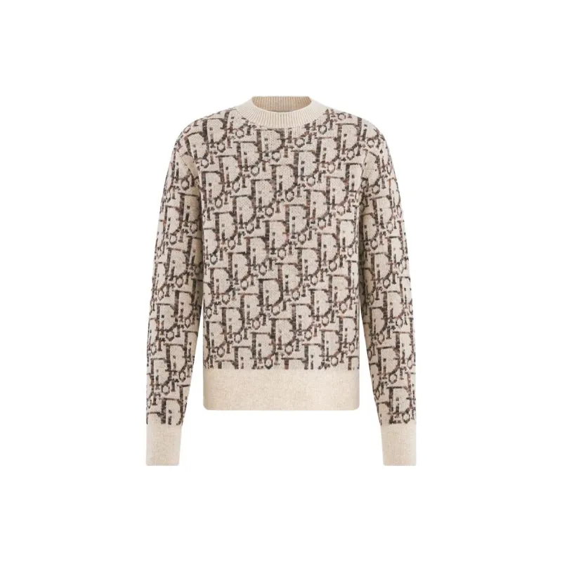 DIOR Monogrammed Intarsia Sweater-0