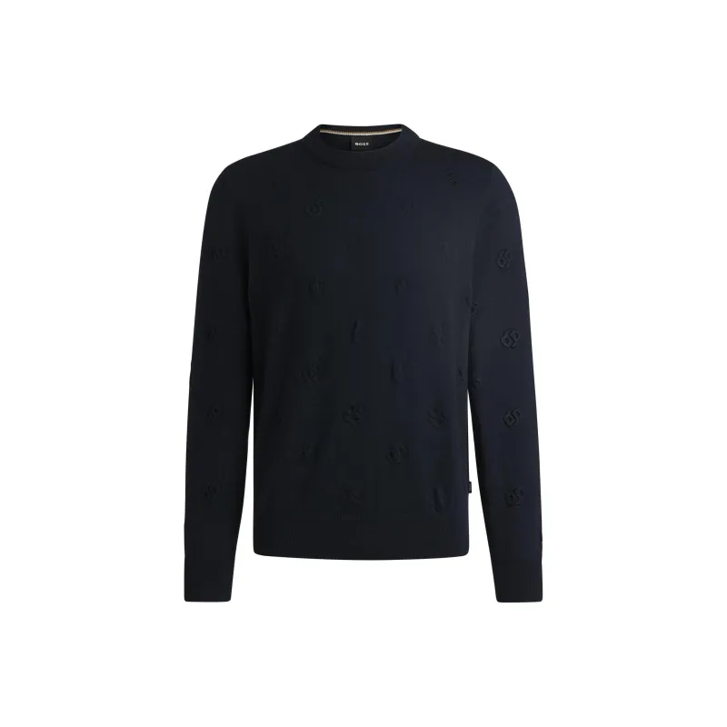 HUGO BOSS Sweaters Men Blue-0