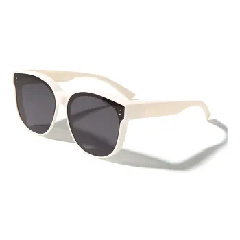CACUSS Junior TR/Memory Plastic Square Sunglasses Unisex