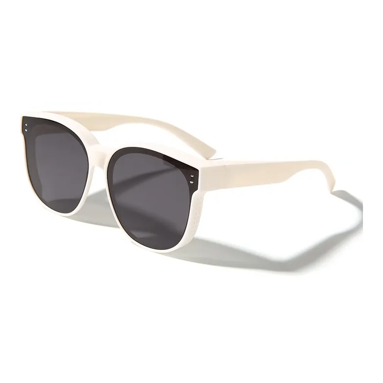 CACUSS Junior TR/Memory Plastic Square Sunglasses Unisex-0