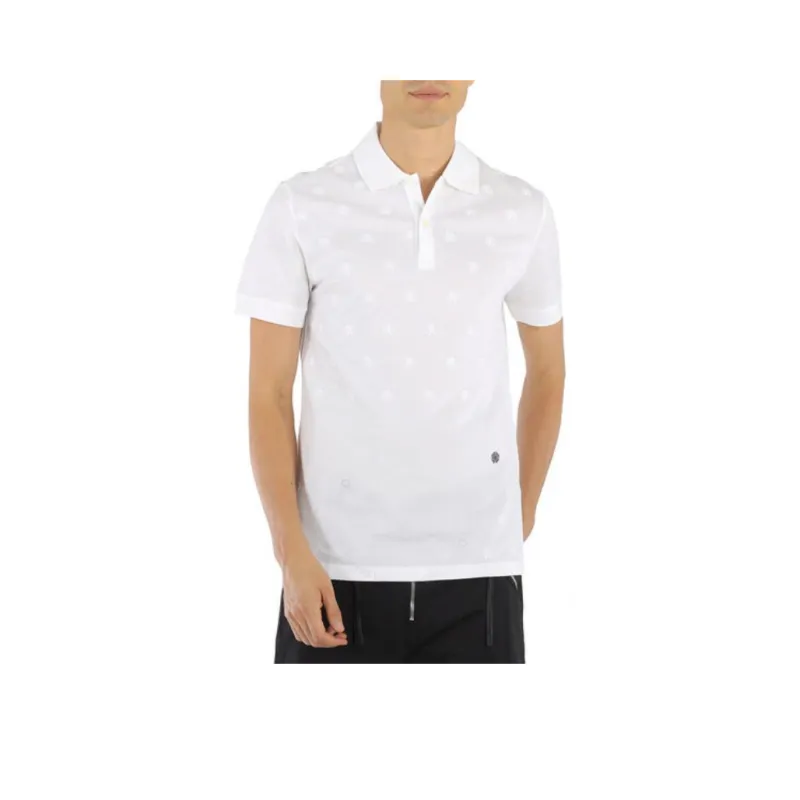 Roberto Cavalli Polo Shirt Men's White-0