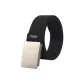 Silver-Tone Buckle-Black