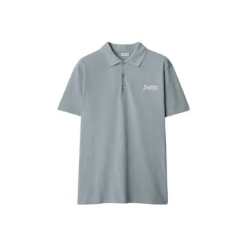 Burberry SS24 Polo Shirt Men's Wind Gray