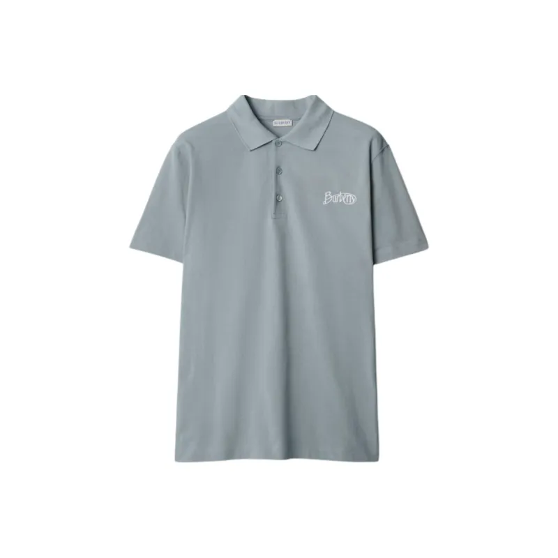 Burberry SS24 Polo Shirt Men's Wind Gray-0