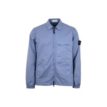 STONE ISLAND Jacket Men's Haze Blue