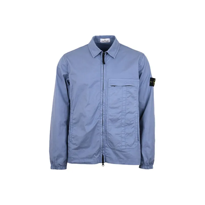 STONE ISLAND Jacket Men's Haze Blue-0
