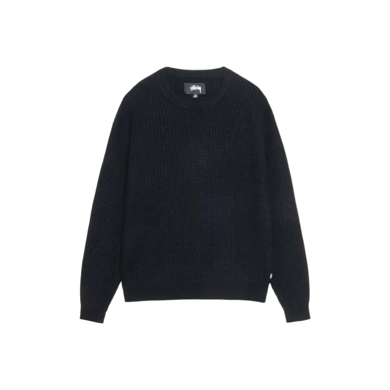 Stussy Waffle Knit Cashmere Crew-0