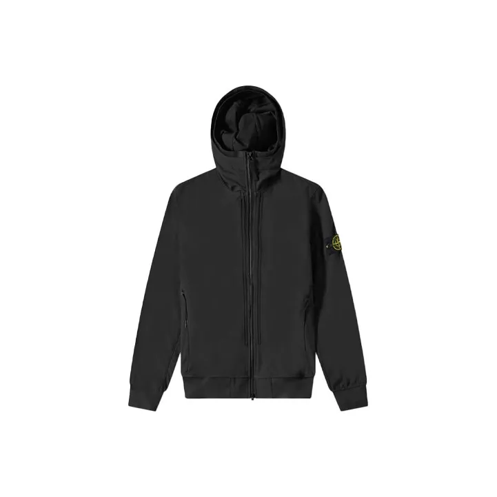 STONE ISLAND Compass patch Hooded Jacket-0