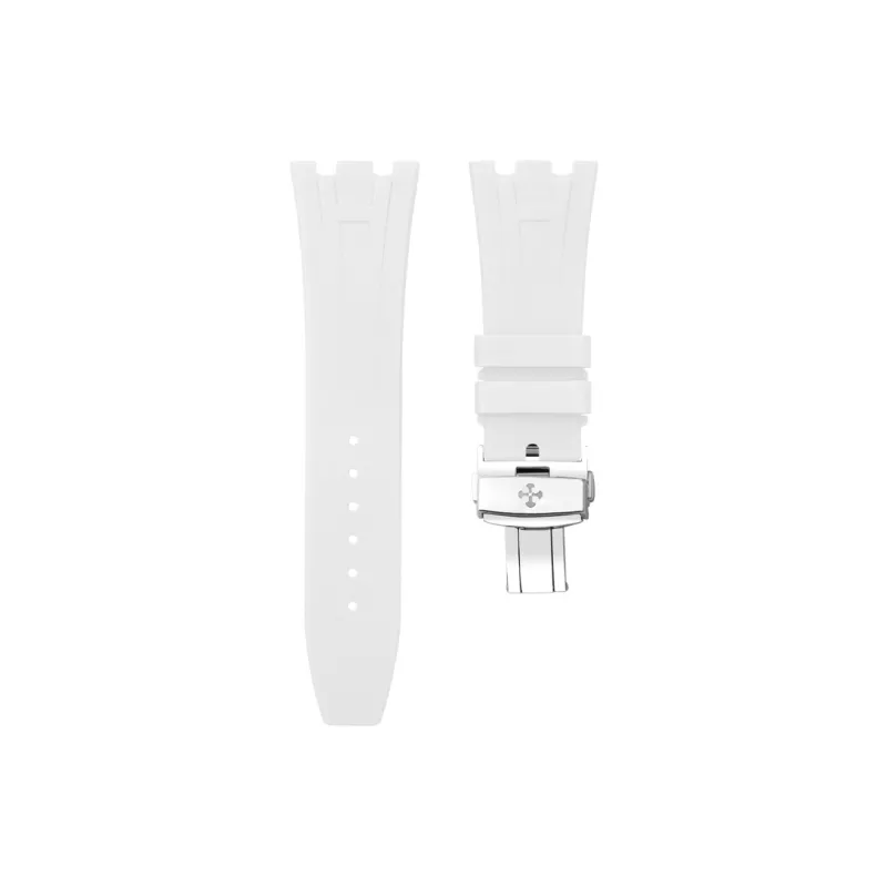 VAGENARI Watch Bands Rubber Strap Compatibility For Royal Oak 37mm 15450.15451 Steel Band Model Unisex-2