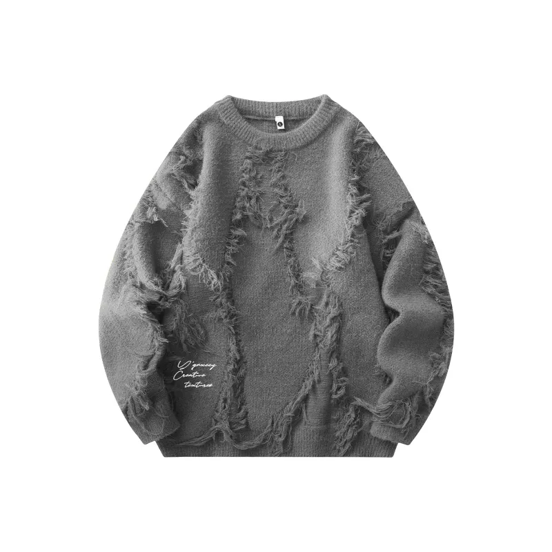 Qnxeey Sweaters Unisex-12