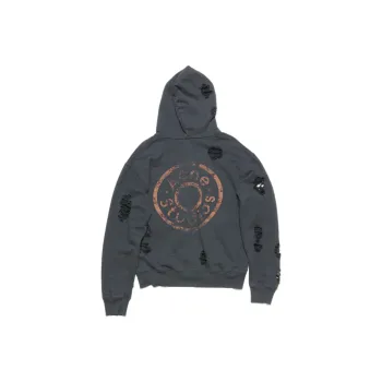 Acne Studios Distressed Zipped Hoodie