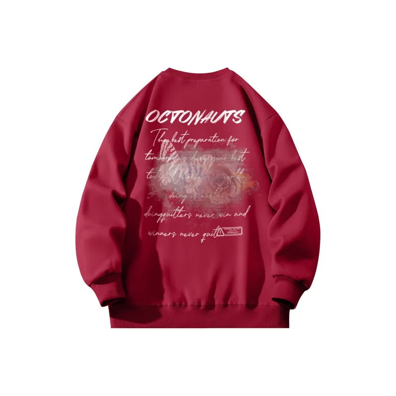 Small Columns Under The Sea Sweatshirt Unisex-11