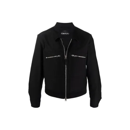 TOM FORD Jackets Men Black