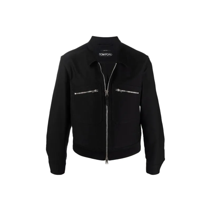 TOM FORD Jackets Men Black-0