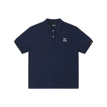DANGEROUSPEOPLE Polo Shirt Unisex Navy Blue