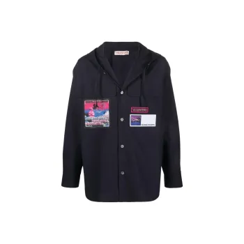 Valentino SS22 Jackets Coats Men's Black