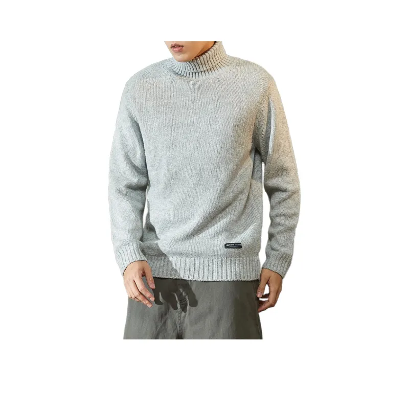 Tonlion Knitwear Men's Light Heather Gray-0