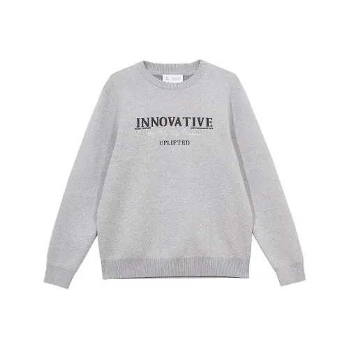 JACK&JONES Knitwear Unisex Medium Heather Gray