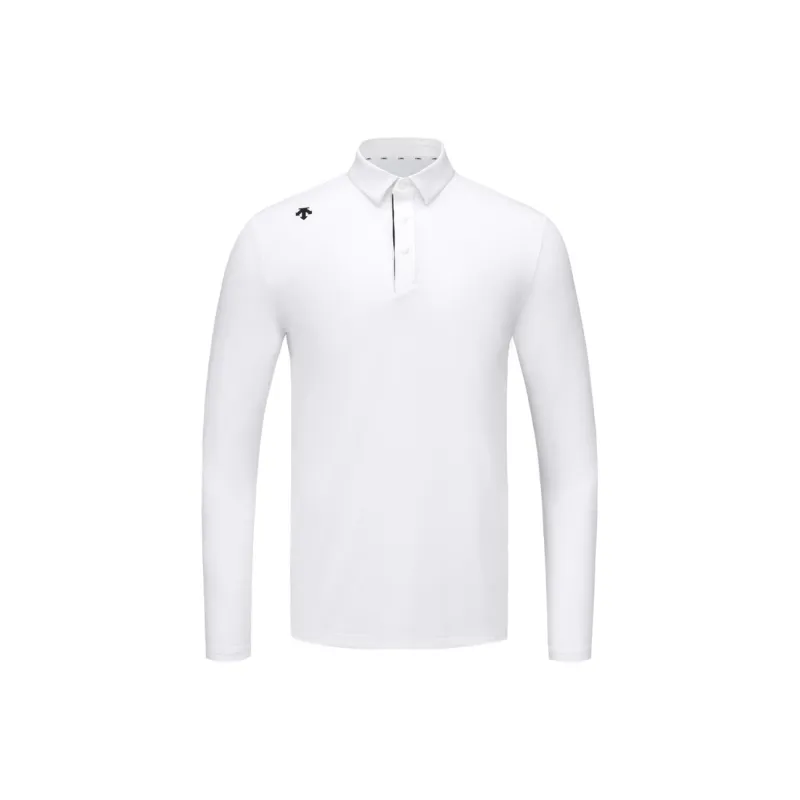 DESCENTE Long Sleeved Polo Shirt Men's-0