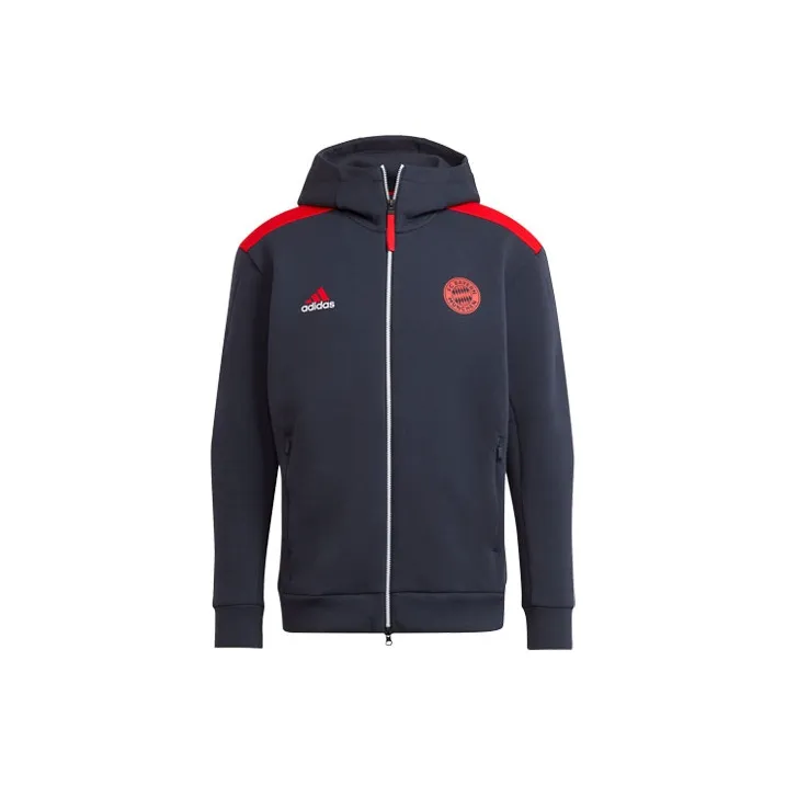 Adidas Bayern Munich Jacket Men's Deep Navy Blue Blue-0