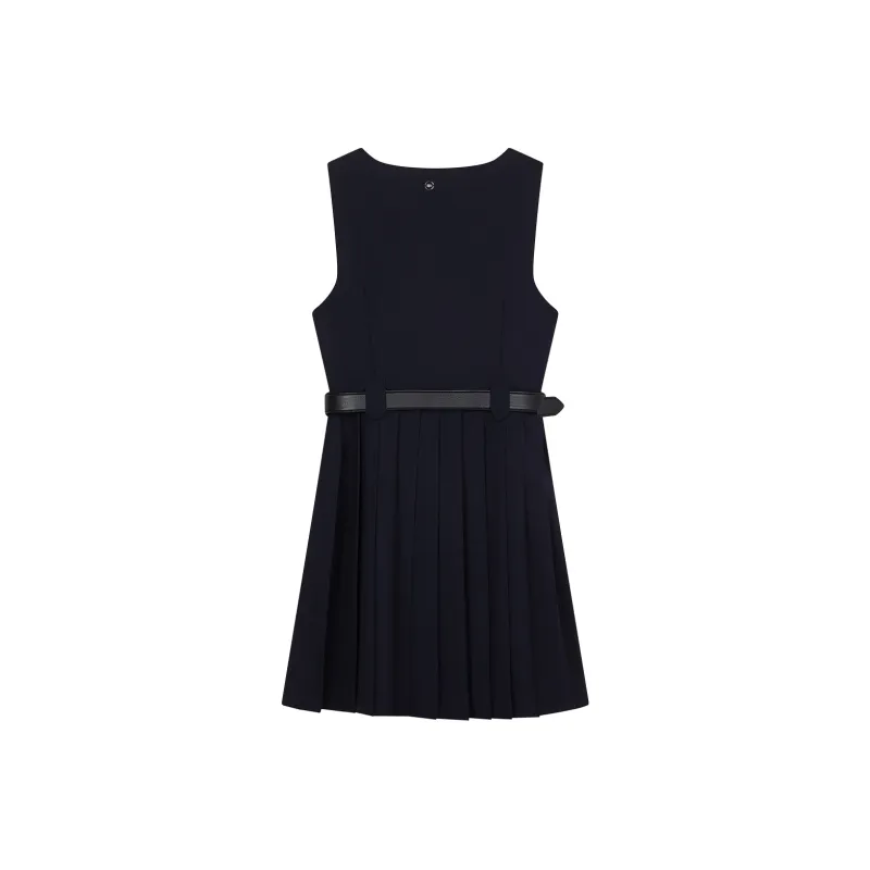 Teenie Weenie Sleeveless Dress Women's Navy Blue-1