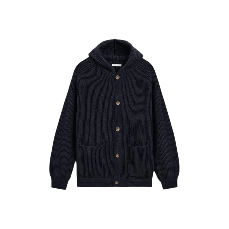 ZARA Sweaters Men Sea Blue-0