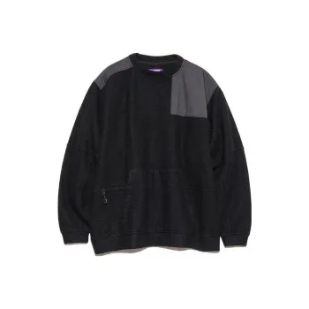 Nanamica x THE NORTH FACE PURPLE LABEL FW23 Sweater Men's Black
