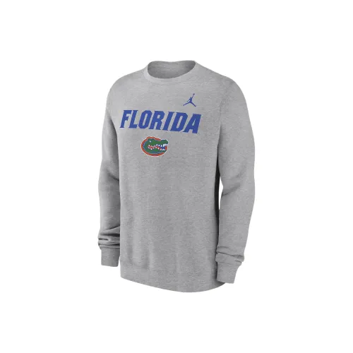 JORDAN Florida Gators Primetime Primary Stack Men's JORDAN College Pullover Crew