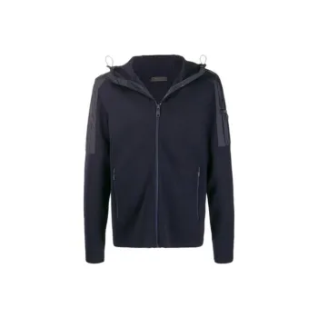 PRADA Jackets Men Blue
