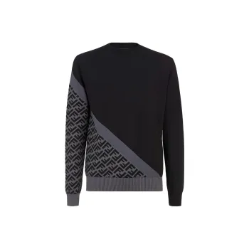 FENDI Ff Jacquard Crewneck Jumper