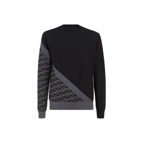 FENDI Ff Jacquard Crewneck Jumper