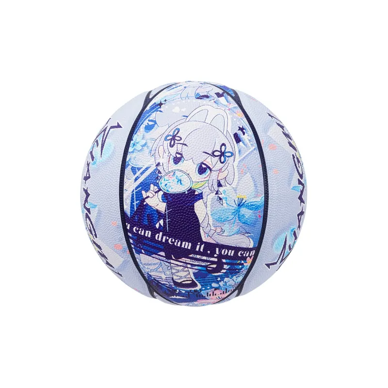 Kuangmi PU Basketball Blue Size 7 Ball Street Training Unisex-49