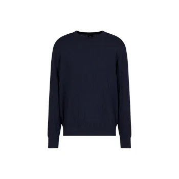 ARMANI EXCHANGEAE FW24 Knitwear Men's Marine Blue