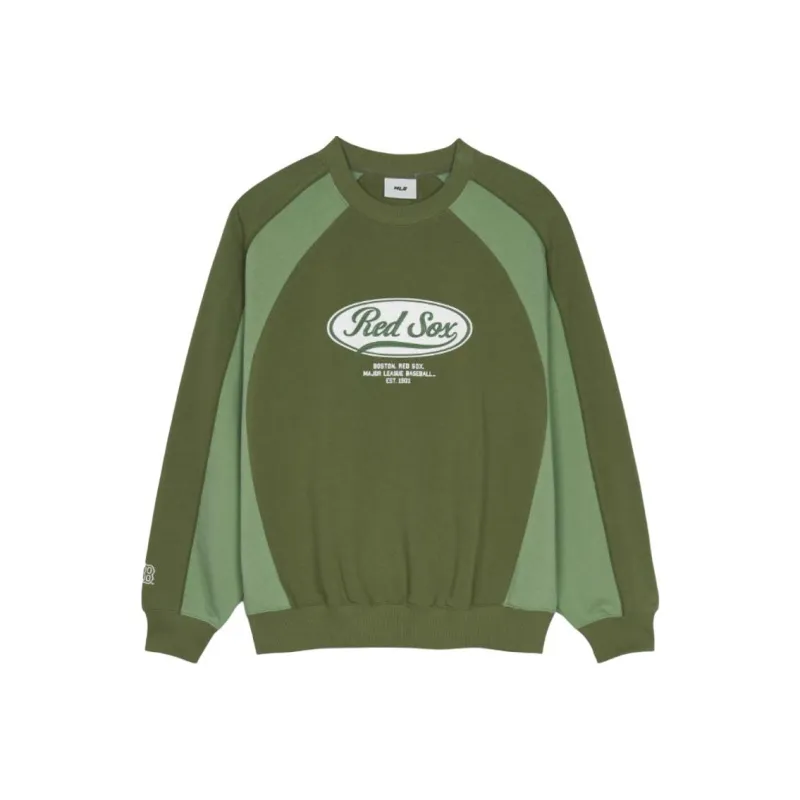 MLB Boston Red Sox Sweatshirt Men's Green-0