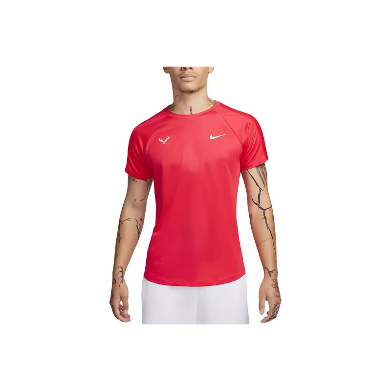 Nike Rafa Challenger T-Shirt Men's Siren Red-0