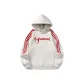 White Heather Gray & Red (Fleece-Lined)