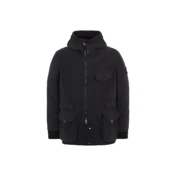 STONE ISLAND Jackets Men Black