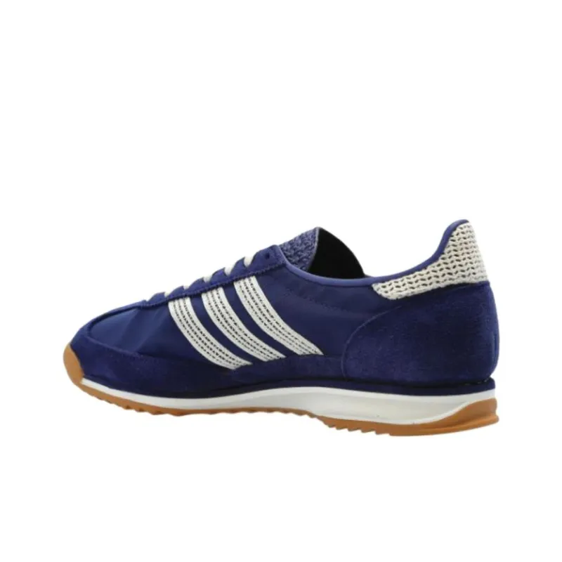 Adidas Originals SL 72 OG Anti Slip Wear Resistant Low Top Casual Shoes Women's Blue-2