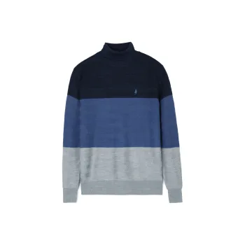 MCS Sweaters Men Navy Blue