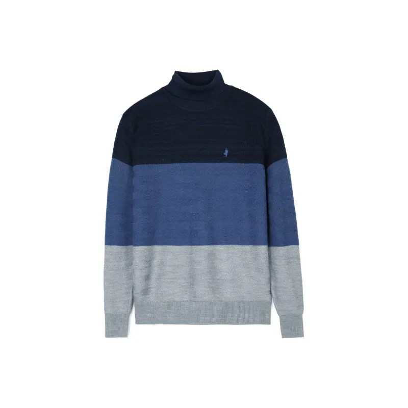 MCS Sweaters Men Navy Blue-0