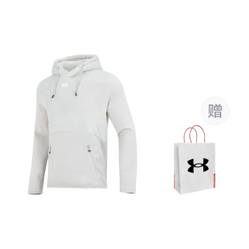 Under Armour Sweatshirt Unisex White Shopping Bag Included-0