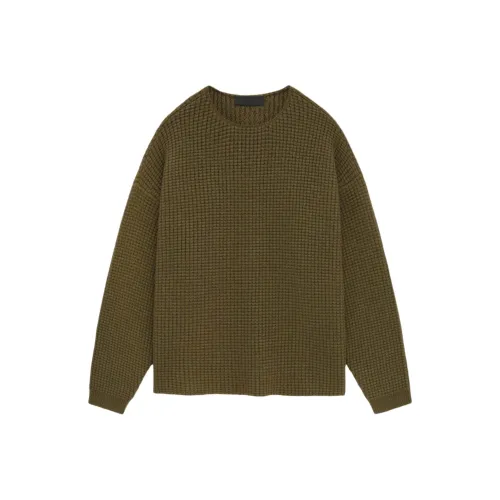 Fear Of God Essentials Heavy Waffle Crewneck Sweater 
